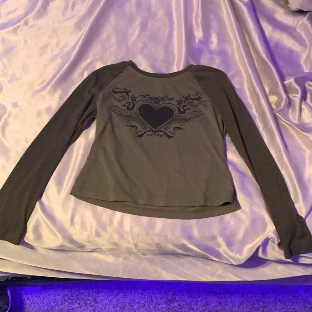 Olive green shirt